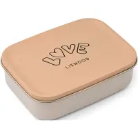 Liewood Lunchbox Nina Stainless Steel Love / Pale Tuscany