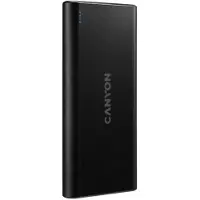 Canyon PB-106, 10000 mAh, lithium-polymeer (LiPo), zwart