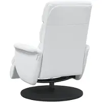 vidaXL Ligstoel Wit 98 x 71 x 106 cm PU