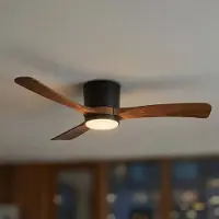 LedLoket LED Plafondventilator | Zwart | 18W | 1440 lumen | CCT - Kleurwissel | Niet dimbaar