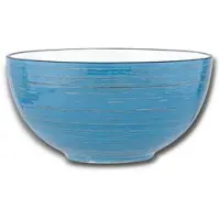 Wilmax England Wilmax - Porseleinen Kom - Blauw - 1700 ml - 19 cm