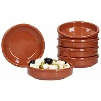 MamboCat Set van 6 cazuela kleikommen Bruno 12cm S - 33355