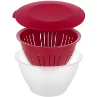 Westmark Olympia Schalenset - Rood - 3-delig - 26 cm - 4,3 l