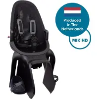 Qibbel Air Fietsstoeltje Achter MIK-HD bevestiging - Fietszitje - Midnight Black