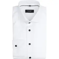Olymp Signature Overhemd Twill Wit