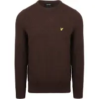 Lyle & Scott Trui donkerbruin