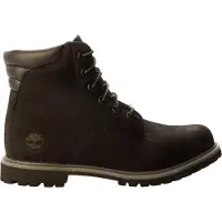 Timberland Waterdichte nubucklaarzen voor dames (Zwart)