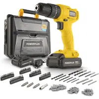 Powerplus POWXBOX004 schroef- en klopboormachine - 30 Nm - 2 batterijen 20V 1.3Ah