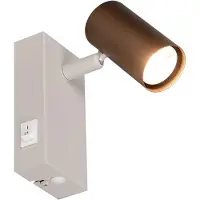 TRIO TARYN wandlamp R86851765 - GU10 - max. 5W - koffie