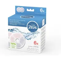 Zeus Accessoires: 6x Triple Action frameloze filters voor Fresh & Clear met spatbescherming hond