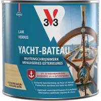 3v3 V33 Lak Yacht 0,25L zijdeglans kleurloos - UV-bescherming