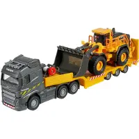 Majorette Volvo FH16 Truck met Oplegger en Wiellader