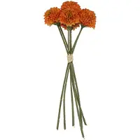 Countryfield Kunstbundel Dahlia Pompon oranje