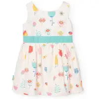 Boboli Satin Mouwloze Jurk