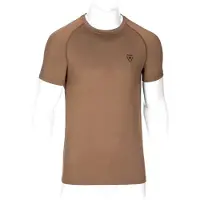 Outrider Tactical Athletic Fit Performance T-shirt Met Korte Mouwen Bruin XS