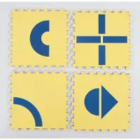 WEPLAY Eduplay puzzelspel Follow the route 12-delige set karton.