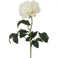 Countryfield Kunstbloem Paeonia Rosaline wit
