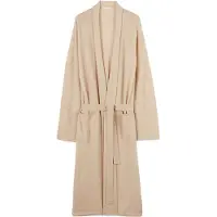 GOBI Cashmere Badjas lang 'Men's Cashmere Robe' beige