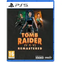 Ps5 Tomb Raider Iv Vi Remastered Starring Lara Croft Transparant