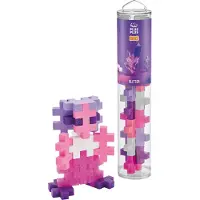 Plus plus BIG Tube glitter 15 delige bouwset - 3432 - Bouwspeelgoed - Constructiespeelgoed - Set met bouwstenen - Vanaf 1 jaar