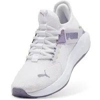 Puma Sportschoen 'Softride Enzo 5 Slip Tech Wns Black' grijs / wit