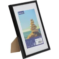 MAUL - art fotolijst, kunststof frame, ft 13 x 18 cm, zwart