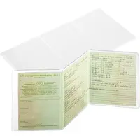 Durable kaarthoesjes, afmetingen: L 105 x B 210 mm, voor rijbewijs, 10 stuks
