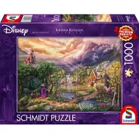 Schmidt Disney puzzel Sneeuwwitje en de Koningin - 1000 stukjes.