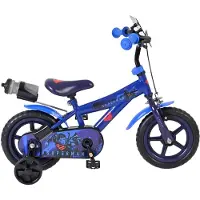 Volare Superman Kinderfiets - Jongens - Mag Wheels - 12 inch - Blauw