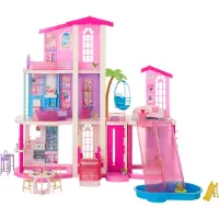 Barbie Droomhuis Poppenhuis - Meer dan 65 onderdelen - inclusief meubels