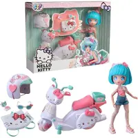 Hello Kitty Pretty Scooter Figure Roze Kinderen