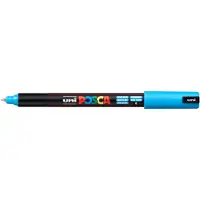 Posca acrylmarker - ultrafijn PC-1MR - 0,7 mm - lichtblauw