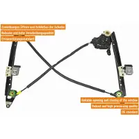 VAICO V10-9856 Raammechanisme