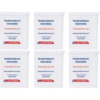 Lactona 6x Intersticks Tandenstokers 100 stuks - Voordeelverpakking