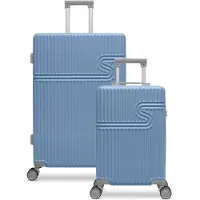 Bhppy Kofferset 2 delig - Handbagage koffer 28L - Reiskoffer 86L - TSA slot - Signature kofferset Glacier Lake