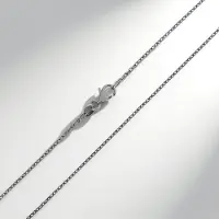 Cavill - 925 Sterling Zilveren Ankerketting Dames - 70 cm - Fijne, Elegante Zilveren Ketting met Karabijnsluiting - Veelzijdige Zilveren Sieraad