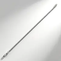 Cavill - Fijne Ankerketting - 925 Sterling Zilver - 45 cm - Elegante Zilveren Ketting voor Dagelijks Gebruik - Tijdloos & Glanzend