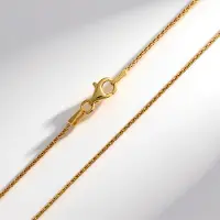 Cavill - Zilveren Ketting 925 Sterling Zilver Verguld - Elegante Vlechtketting 60 cm - Tijdloze Dames Sieraden - Licht & Comfortabel