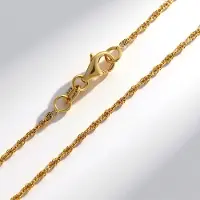 Cavill - Gouden ketting - 9K Geelgoud 45 cm - Fijne, Elegante Minimalistische Halsketting Dames met Karabijnsluiting, 1,83g