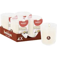 Bolsius - True Scents - 4 Geurkaarsen - Vanille - Voordeelverpakking - Geur Kaars