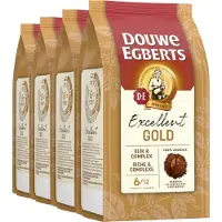 Douwe Egberts Excellent Gold Filterkoffie - Intensiteit 06/12 - 4 x 250 gram
