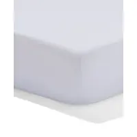 HEMA Topper Hoeslaken Jersey 140x200 Wit (wit)