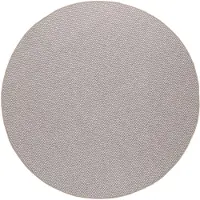 vidaXL Binnen kleed LUGO Taupe Ø 160 cm Polyester