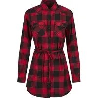 Brandit Blouse rood / zwart