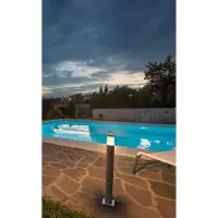SLV 228110 TRUST 60: LED-vloerlamp, roestvrij staal