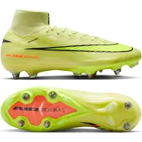 Nike Zoom Mercurial Superfly 10 Elite IJzeren-Nop Voetbalschoenen (SG) Geel Neongeel Oranje