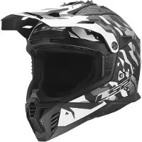 LS2 MX708 Fast II Grotesk Motocrosshelm Maat