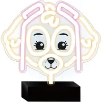 Spin Master Neon LED Skye - Paw Patrol - Tafellamp - Bureau lamp - Paw Patrole Skye lamp - Lamp