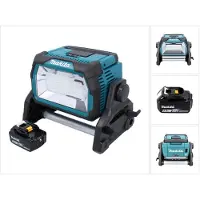 Makita DML 809 T1 Draadloze LED bouwspot 18 V 10000 lm + 1x oplaadbare accu 5.0 Ah - zonder oplader
