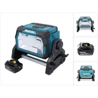 Makita DML 809 G1 Draadloze LED bouwspot 18 V 10000 lm + 1x oplaadbare accu 6.0 Ah - zonder oplader